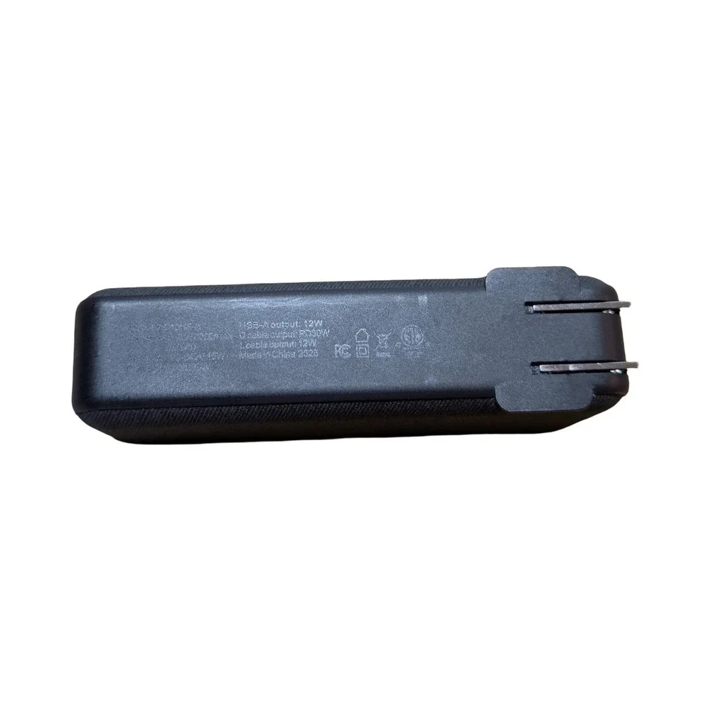 R3-O myCharge - 10,000 mAh Portable Charger for USB-C and Apple‎ Devices - Black
